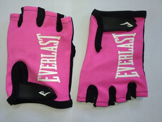 Everlast skórzane rękawiczki do ćwiczeń rozmiar L pink Everlast