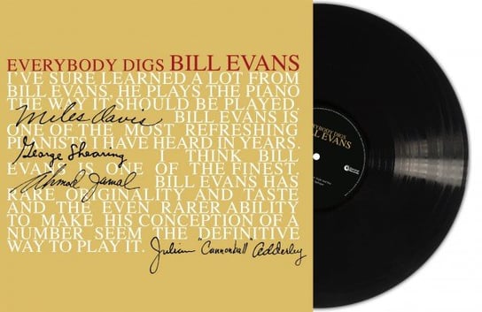 Everybody Digs Bill Evans, płyta winylowa Bill Evans Trio
