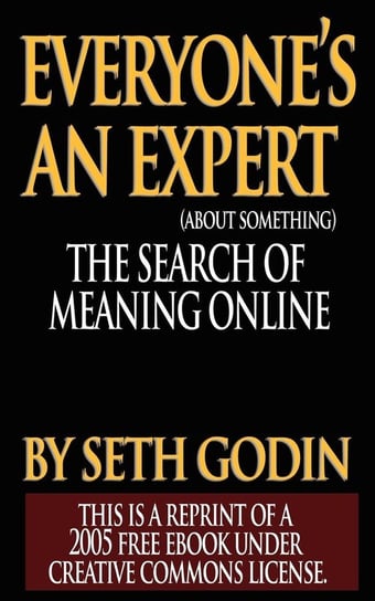 Everyone is an Expert Godin Seth