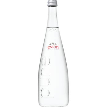 EVIAN naturalna woda mineralna, szkło 750ml Evian