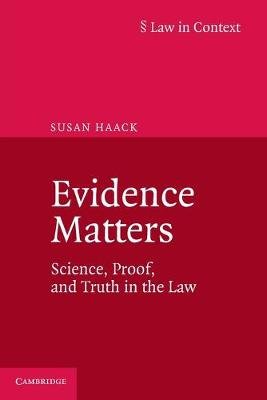 Evidence Matters Haack Susan
