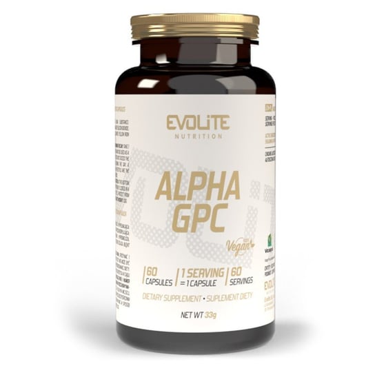 Evolite Alpha GPC 300mg 60 Vege kapsułek Evolite