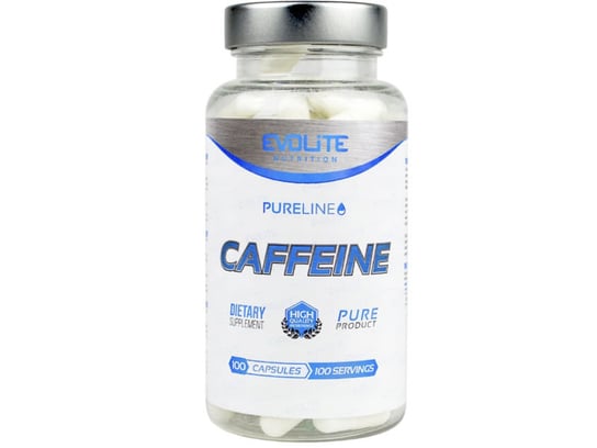 Evolite, Caffeine,  Suplement diety, 100 kaps. Evolite Nutrition