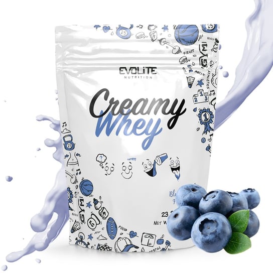 Evolite Creamy Whey 700g Blueberry Evolite Nutrition