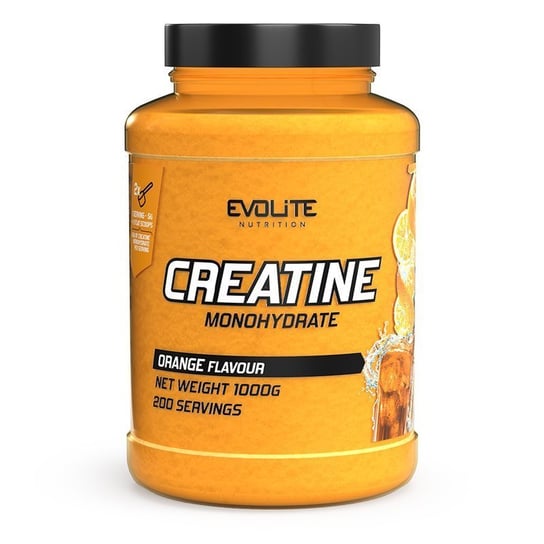 Evolite Creatine Monohydrate 1000g Orange Evolite