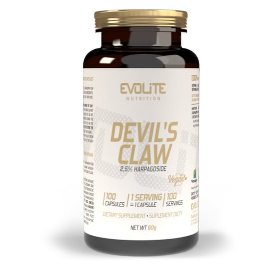 Evolite Devil's Claw 500mg 100 Vege kapsułek Evolite