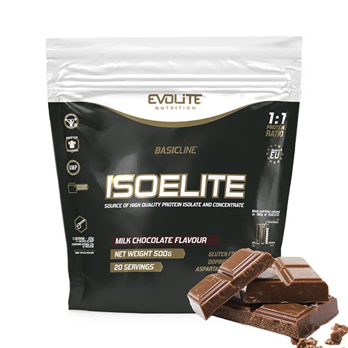 Evolite IsoElite 500g Milk Chocolate Evolite Nutrition