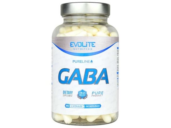 Evolite Nutrition, Suplement diety, Gaba, 500 mg, 180 kapsułek Evolite Nutrition