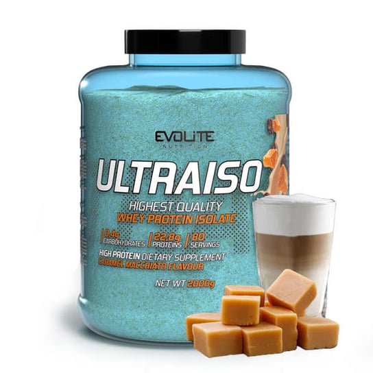 Evolite Nutrition UltraIso 2000g Caramel Macchiato Evolite