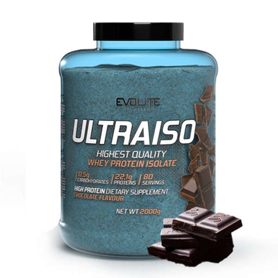Evolite Nutrition UltraIso 2000g Double Chocolate Evolite