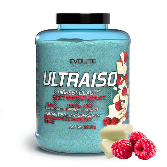 Evolite Nutrition UltraIso 2000g White Chocolate Raspberry Evolite