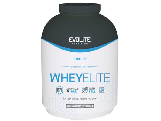 Evolite Nutrition, WheyElite, biała czekolada - malina, 2270 g Evolite Nutrition