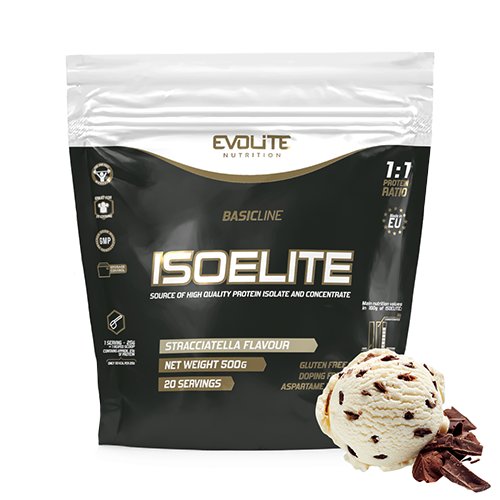 Evolite, Odżywka białkowa, IsoElite, straciatella, 500 g Evolite Nutrition