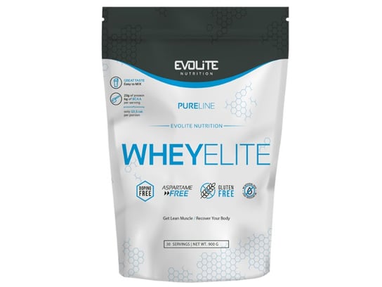Evolite, Odżywka białkowa, WheyElite, currant plombir, 900 g Evolite Nutrition
