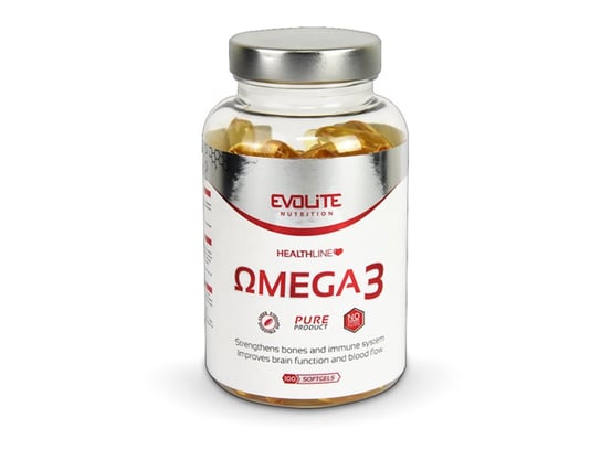 Evolite, Omega 3,  Suplement diety, 100 kaps. Evolite Nutrition