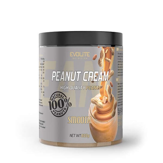 Evolite Peanut Cream 900g Crunchy Evolite Nutrition