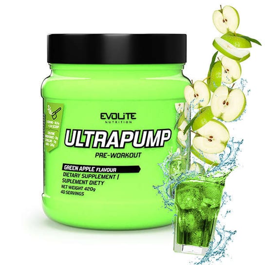 Evolite Ultra Pump 420g Green Apple Evolite