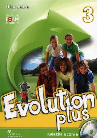 Evolution Plus 3. Książka ucznia. Szkoła podstawowa + CD Beare Nick