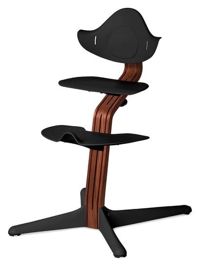 Evomove NOMI Ergonomiczne Krzesełko do Karmienia Black Walnut Evomove