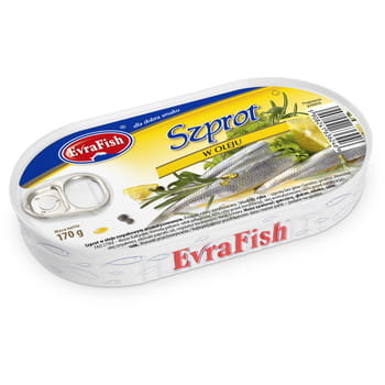 Evrafish-Szprot W Oleju 170G M&C