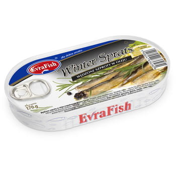 Evrafish-Winter Sprats W Oleju 170G M&C