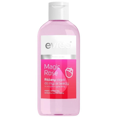 Evree, Magic Rose, oczyszczający olejek do mycia twarzy, 200 ml Evree