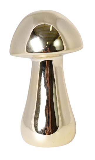 EWAX, Ceramiczny grzybek, złoty, mini display Ewax