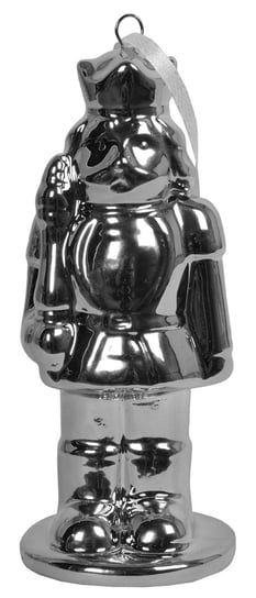 EWAX, Zawieszka żołnierzyk ceramiczny srebrny 4,5x4,5x11cm Ewax