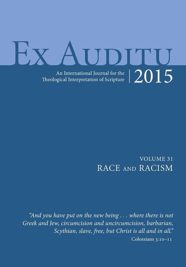 Ex Auditu - Volume 31 Null