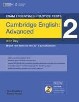 Exam Essentials: Cambridge Advanced Practice Tests 2 W/Key + DVD-ROM Bradbury Tom