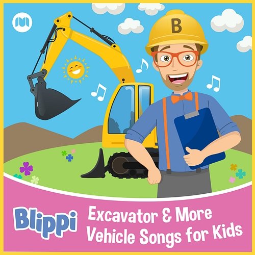 Excavator & More Vehicle Songs for Kids Blippi