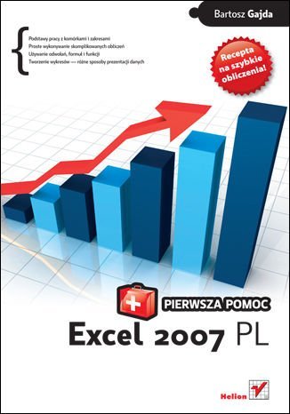 Excel 2007 PL. Pierwsza pomoc - ebook mobi Gajda Bartosz