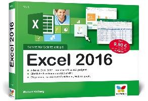 Excel 2016 - Schritt für Schritt erklärt Zinkann Harald