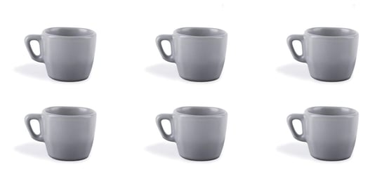 Excelsa Eclipse Zestaw 6 Filiżanek Do Kawy Szarej Ceramiczna Stoneware Pojemność 70 Ml. Inna marka