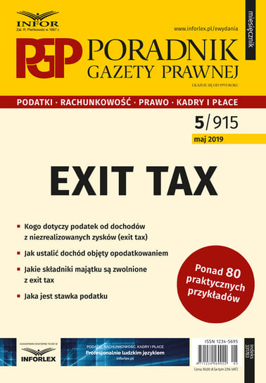 Exit Tax Makowski Mariusz