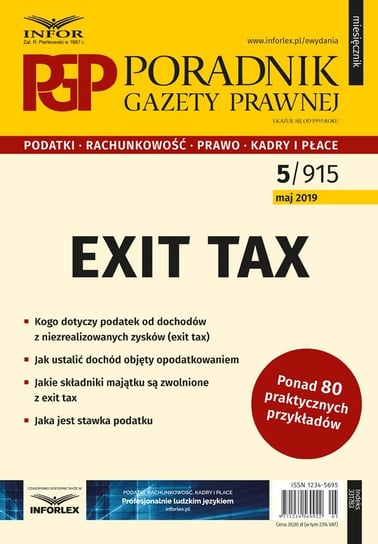Exit tax Opracowanie zbiorowe