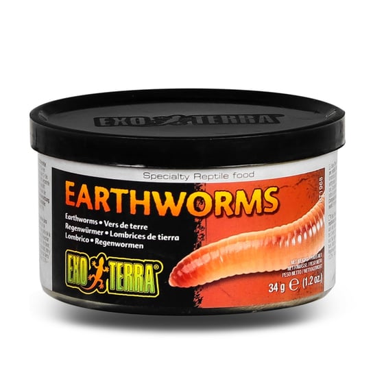 Exo Terra Earthworms - Pokarm W Puszce Dżdżownice Exoterra