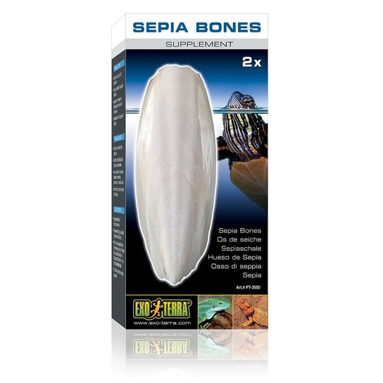 Exo Terra Sepia Bones - Sepia Naturalna Dla Gadów 2Szt. Exo Terra