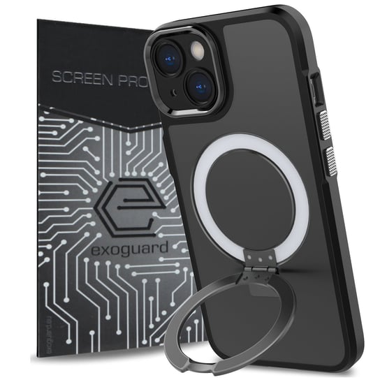 Exoguard Magnetic + Szkło - Apple Iphone 14 - Pancerne Case Obudowa Futerał EXOGUARD