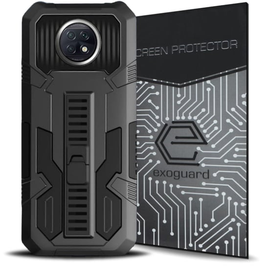 Exoguard Predator Lite + Szkło - Redmi Note 9T 5G - Pancerne Case Obudowa Futerał EXOGUARD