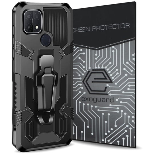 Exoguard Predator + Szkło - Oppo A15 / Oppo A15S - Pancerne Case Obudowa Futerał EXOGUARD