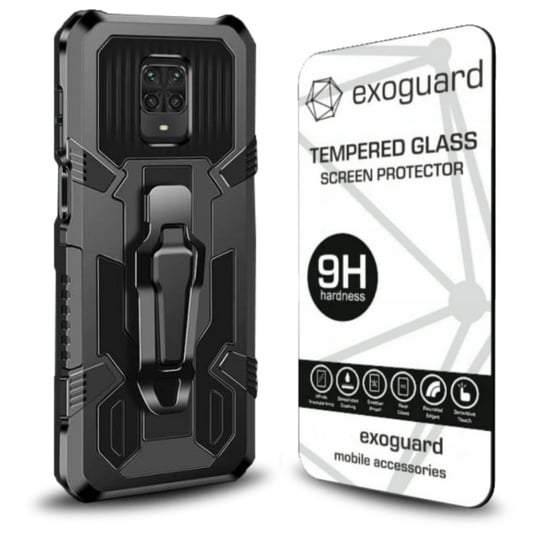 Exoguard Predator + Szkło - Redmi Note 9 Pro / Note 9S – Pancerne Case Obudowa Futerał EXOGUARD