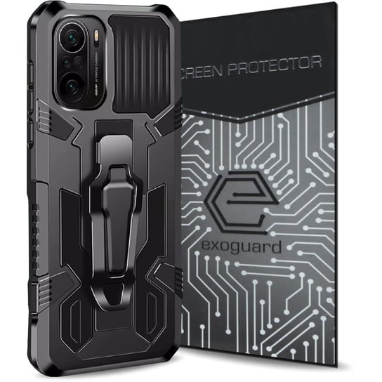Exoguard Predator +Szkło - Xiaomi Poco F3 / F3 Pro / Mi 11I - Pancerne Case Obudowa Futerał EXOGUARD