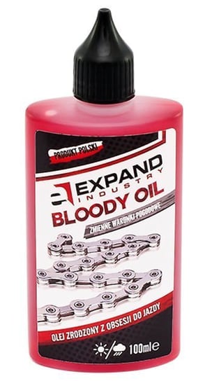 Expand, Olej do łańcucha Chain Oil Bloody, czerwony Expand