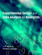 Experimental Design and Data Analysis for Biologists Quinn Gerry P., Keough Michael J.
