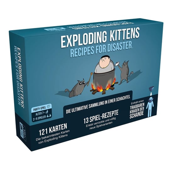 Exploding Kittens Recipes for Disaster ASMODEE