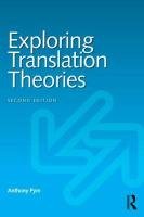 Exploring Translation Theories Pym Anthony