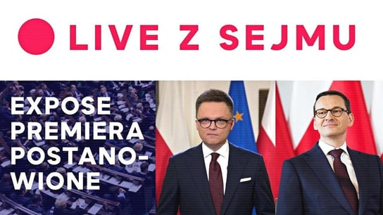 Expose premiera postanowione | Live z Sejmu | Info IPP TV - Idź Pod Prąd Nowości - podcast Opracowanie zbiorowe