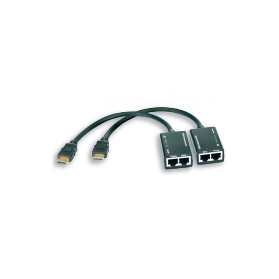 Extender HDMI Techly po skrętce Cat.5e/6 do 30m. Techly