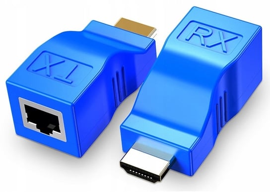 Extender Konwerter Hdmi Na Lan Po Skrętce Rj45 30M PAWONIK